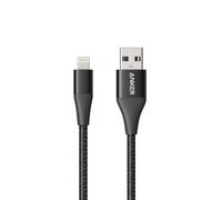 Anker Powerline+ II avec connecteur Lightning 3 ft RSO C89 sans organisateur B2B Noir