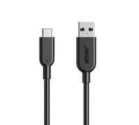Anker PowerLine II - Câble USB - USB-C (M) pour USB type A (M) - USB 3.1 Gen 2 - 3 A - 90 cm - noir