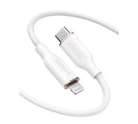 Anker PowerLine III Flow Câble USB C vers Lightning PD (1,8 m, Blanc Neige)