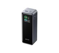 Anker Prime A1340011 Batterie Externe 27650 mAh 250W, 1x USB-A, 2x USB-C (65W/140W/140W), Ecran LED, Noir, Universel