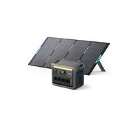 Anker SOLIX C1000 station électrique portable et panneau solaire 400 W, générateur solaire 1 800 W, batterie LFP (LiFePO4), 4 prises, 2 400 W max, pour la maison, les coupures de courant et le camping