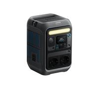 Anker SOLIX C300X - Station d'alimentation portable 90000mAh LiFePO4, 5 sorties CA, USB Type-A/C, Bluetooth/WiFi, Charge Secteur/Solaire, Écran LCD