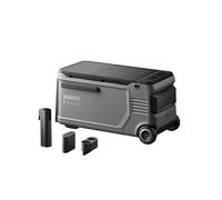 Anker SOLIX EverFrost 2 (58 L), glacière électrique portable avec kit road trip, batterie 288 Wh, alimentation AC/CC ou solaire, camping, voyages et pêche, de -20 °C à 20 °C (1 seule batterie incluse)