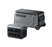 Anker SOLIX EverFrost 2 glacière électrique (58 L) + Station électrique portable Anker SOLIX C1000 Gen 2