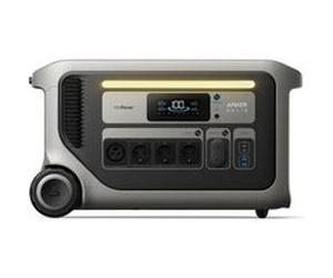 Anker SOLIX F3000 Station électrique portable - Batterie 3072 Wh, Générateur solaire 4x3600W