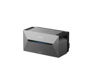 Anker SOLIX Solarbank 2 AC, mise à jour pour kit solaire avec batterie, 631 € d'économies par an max., pour tous les micro-onduleurs, entrée solaire 2 400 W, capacité 9,6 kWh max., installation 6 s