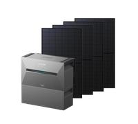 Anker SOLIX Solarbank 3 E2700 Pro + 4 panneaux bifaciaux 500 W (2 000W )+ BP2700 batterie additionnelle Solarbank 3 E2700 Pro + 4 panneaux bifaciaux 500 W (2000W )+ BP2700 batterie additionnelle
