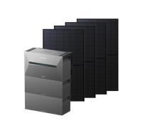 Anker SOLIX Solarbank 3 E2700 Pro + 4 panneaux bifaciaux 500 W (2000W )+ 2 batteries additionnelle BP2700 Solarbank 3 E2700 Pro + 4 panneaux bifaciaux 500 W (2000W )+ 2 batteries additionnelle BP2700