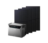 Anker SOLIX Solarbank 4 E5000 Pro + 4x 500 Wp Bifacial Solarbank 4 E5000 Pro + 4 panneaux bifaciaux (2 000 W)