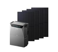 Anker SOLIX Solarbank 4 E5000 Pro, Batterie BP5000 et 4 panneaux 500 W