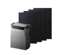 Anker SOLIX Solarbank 4 E5000 Pro + panneaux bifaciaux + BP5000 batterie additionnelle Solarbank 4 E5000 Pro + 4 panneaux bifaciaux (2 000 W) + BP5000 batterie additionnelle(5 000 Wh)