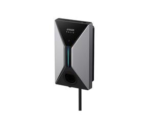 Anker SOLIX V1 Chargeur Intelligent pour VE, Wallbox 7,4 KW avec Application, Wi-FI et Bluetooth, monophasé CEE 32 A, 230 V avec câble 5 m et Support, pour véhicules Hybrides et électriques de Type 2
