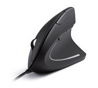 Anker Souris optique verticale et ergonomique pour droitier Connecteur USB 5 touches 1000/1600 DPI