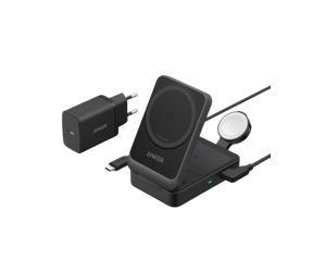 Anker station de recharge sans fil (pliable, 3-en-1) Black