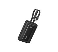 Anker Zolo Batterie Externe 20 000 mAh, Modèle 2025 Amélioré, Charge Rapide 45W Max, avec 2 Câbles USB-C Intégrés, 1 Port USB-C et A, Power Bank Compatible iPhone 17/16/15, Samsung et Plus