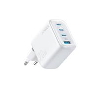 Anker Zolo Chargeur Adaptateur Mural 4 Ports avec Sortie Ultra-Rapide 70 W, Conception Stable et Compacte, pour iPhone séries 17 16, MacBook Air, iPad, Pixel, Galaxy, et Plus (câble Non Inclus)