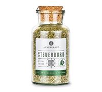 Ankerkraut Assaisonnement tribord 175 g en verre bouchon, capitaine des ingrédients pour viande, légumes, qualité supérieure