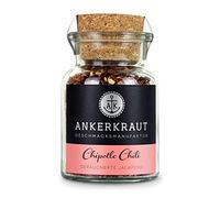 Ankerkraut Chipotle Chili 55 g dans un verre en liège pour aiguiser et affiner le piment Jalapeno fumé