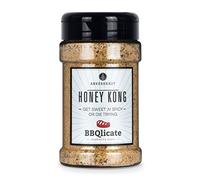Ankerkraut Honey Kong - Épice pour barbecue - 250 g - Épandeur - Assaisonnement de barbecue - Doux - Pour la viande, harmonie en poudre de miel - Poivre pour barbecue - Qualité supérieure
