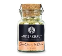 Ankerkraut Mélange d'épices crème aigre et oignon dans un bocal en liège 90g