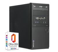 Ankermann Business Work V3 | AMD Ryzen 5 3400G | 16Go RAM | 1To NVMe SSD | Windows 11 | WiFi & Bluetooth | MS Office 2024
