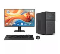 Ankermann Office Bundle PC Bureau | Intel Core i5-10400 | 16GB DDR4 | 480GB SSD | Windows 11 | WiFi | MSI Pro MP 27 Pouces E14A Full-HD Monitor | Souris & Clavier | MS Office 2024