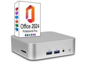 Ankermann-PC Ank-IX A6 Mini PC | 16Go DDR5 RAM | 1To NVMe SSD | Windows 11 | AMD Ryzen 7 - 6800 | WiFi & Bluetooth | MS Office 2024