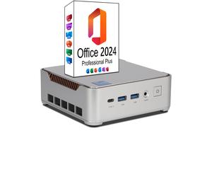 Ankermann-PC Ank-IX H2 Mini PC | 32GB RAM | 1To NVMe SSD | Windows 11 | Intel Core i5 14450HX | WiFi & Bluetooth | MS Office 2024