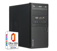 Ankermann-PC Business Office Work V1 | Intel Core i7-6700 | 32GB DDR4 | 960GB SSD | Windows 10 | WiFi | Souris & clavier | MS Office 2024