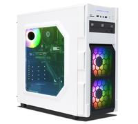 Ankermann-PC Gaming Base White | Intel Core i7-8700 | Nvidia GeForce RTX 2060 6 Go | 16Go RAM | 500Go NVMe SSD | Windows 11 | WiFi | Libre Office