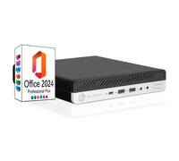 Ankermann-PC HP EliteDesk 800 G4 Mini PC | 16GB RAM | 480GB NVMe SSD | Windows 11 | Intel Core i5-8500T | MS Office 2024