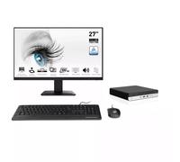 Ankermann-PC HP EliteDesk 800 G4 Mini PC Bundle | 16GB RAM | 500Go NVMe SSD | Windows 11 | Intel Core i5-8500T | 27 Pouces MSI Moniteur | Souris & clavier | MS Office 2024