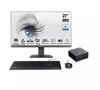 Ankermann-PC Office Cubi V3 Bundle | 16GB RAM | 1To NVMe SSD | Windows 11 | Intel Core i7-1255U | WiFi & Bluetooth | 27 Pouces MSI Moniteur | Souris & clavier | MS Office 2024