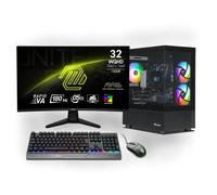 Ankermann-PC Thermal Gaming Bundle | AMD Ryzen 7 8700F | Nvidia GeForce RTX 5060 Ti 16GB | 16Go DDR5 RAM | 1To NVMe SSD | Windows 11 | WiFi | MSI MAG 32 Pouces Curved WQHD Gaming Monitor | MSI VIGOR G