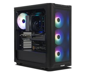 Ankermann-PC WILDRABBIT ThunderStorm Gaming PC | AMD Ryzen 7 9700X | Nvidia GeForce RTX 5070 12Go | 32Go DDR5 RAM | 2To NVMe SSD | Windows 11 | WiFi & Bluetooth