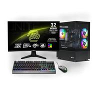 Ankermann Thermal Gaming Bundle | AMD Ryzen 7 8700F | Nvidia GeForce RTX 5060 Ti OC 16Go | 32Go DDR5 RAM | 2To NVMe SSD | Windows 11 | WiFi | MSI MAG 32 Pouces Curved WQHD Gaming Monitor | MSI Forge