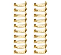 Ankexin Lot de 20 broches de sécurité pour femme avec fermoirs pour loisirs créatifs, corsage - 20/25/32 mm