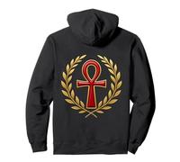Ankh Symbole Clé de Vie - Égyptien Ancien Sweat à Capuche