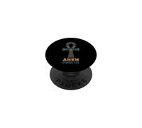 Ankh Vie éternelle Symbole égyptien Antique Patrimoine Africain PopSockets PopGrip Adhésif