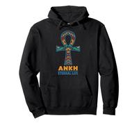 Ankh Vie éternelle Symbole égyptien Antique Patrimoine Africain Sweat à Capuche
