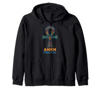 Ankh Vie éternelle Symbole égyptien Antique Patrimoine Africain Sweat à Capuche