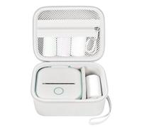ANKHOH Étui pour étiqueteuse Memoking T02 pour Phomemo M02 pour Nelko, blanc