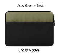 Anki Marque Ordinateur Portable Sac , Étanche Étui Pour Macbook Air Pro, Ordinateur Portable Sac À Main Dropship - For 12 pouces - armée verte