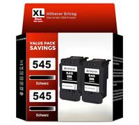 ANKINK Cartouche d’Encre Compatible pour PG 545XL pour Canon Cartouche Encre 545 XL pour MG2450 MG2550 MG2550s MG2950 MG2950s TR4550 TR4541 TR4650 TS3150 IP2850 MX490 MX495 MG3050 TS205, Noir 2 Pack