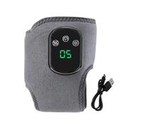 Ankle Massager - Heated Compression Wrap, Electric Device, Adjustable Vibration Foot Massager | Targeted Heat Support for Dad Mom Men Women Elderly Home Post Workout Health Fatigue Discomfort