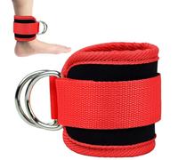 Ankle Straps for Cable Machine - Adjustable Ankle Attachments with Double