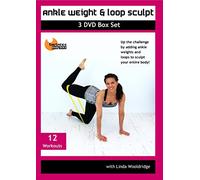 Ankle Weights and Loop Sclupt 3 DVD Set - Barlates Body Blitz with Linda Wooldridge
