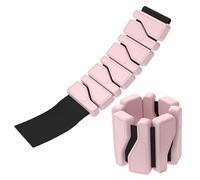 Ankle Weights Set - 2X Hand Weights, Silicone Straps with Adjustable Fit, Pilates Equipment, Fitness Accessory, Wrist Bracelets for Walking Ballet Strength Training Exercise