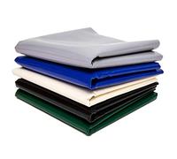 ANKO PLANEN bâche de Camion en PVC 480 g/m², au mètre sans œillets - résistante à la déchirure et imperméable, bâche Industrielle de Protection/Couverture (3 m x 9 m, Blanc RAL9010)