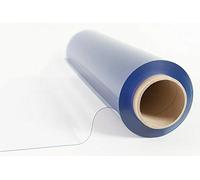 ANKO PLANEN Bâche PVC Transparente pour Camion 0,5 mm / 0,8 mm - bâche fenêtre/bâche Transparente - Durable et résistante aux UV (0,5 mm, 1,4 m x 3 m, sans œillets)
